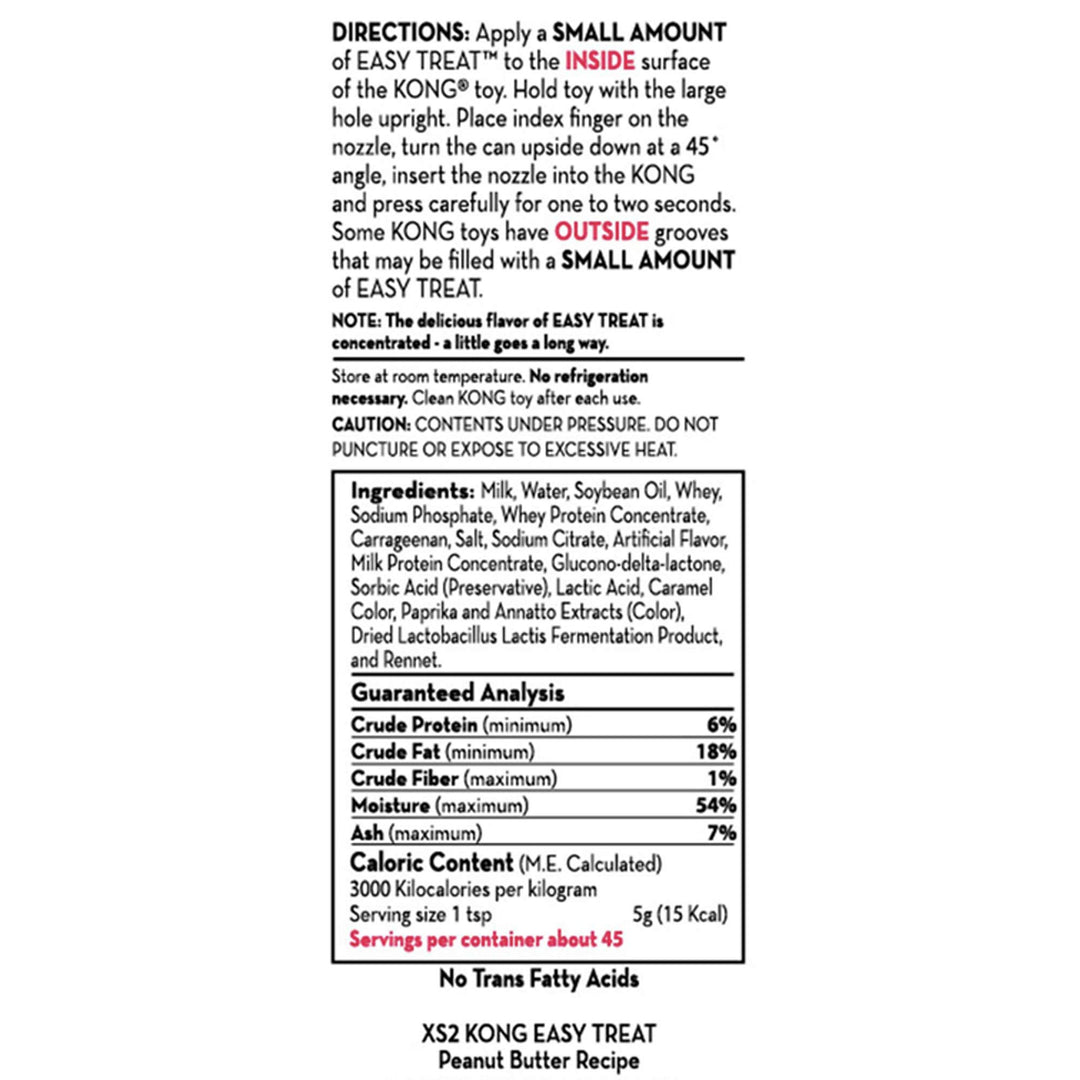 - Easy Treat - Dog Treat Paste - Peanut Butter - 8 Ounce