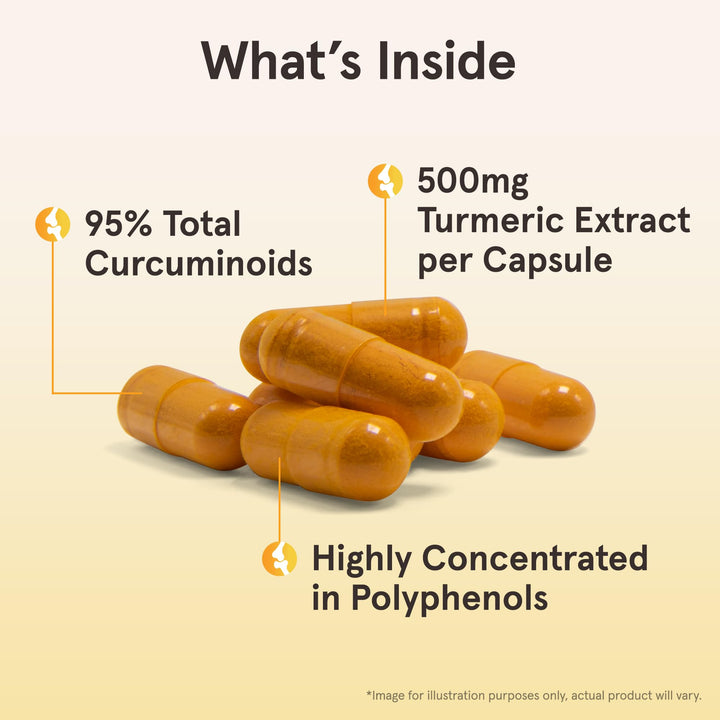 Formulas, Curcumin 95, 500 mg, 120 Veggie Caps