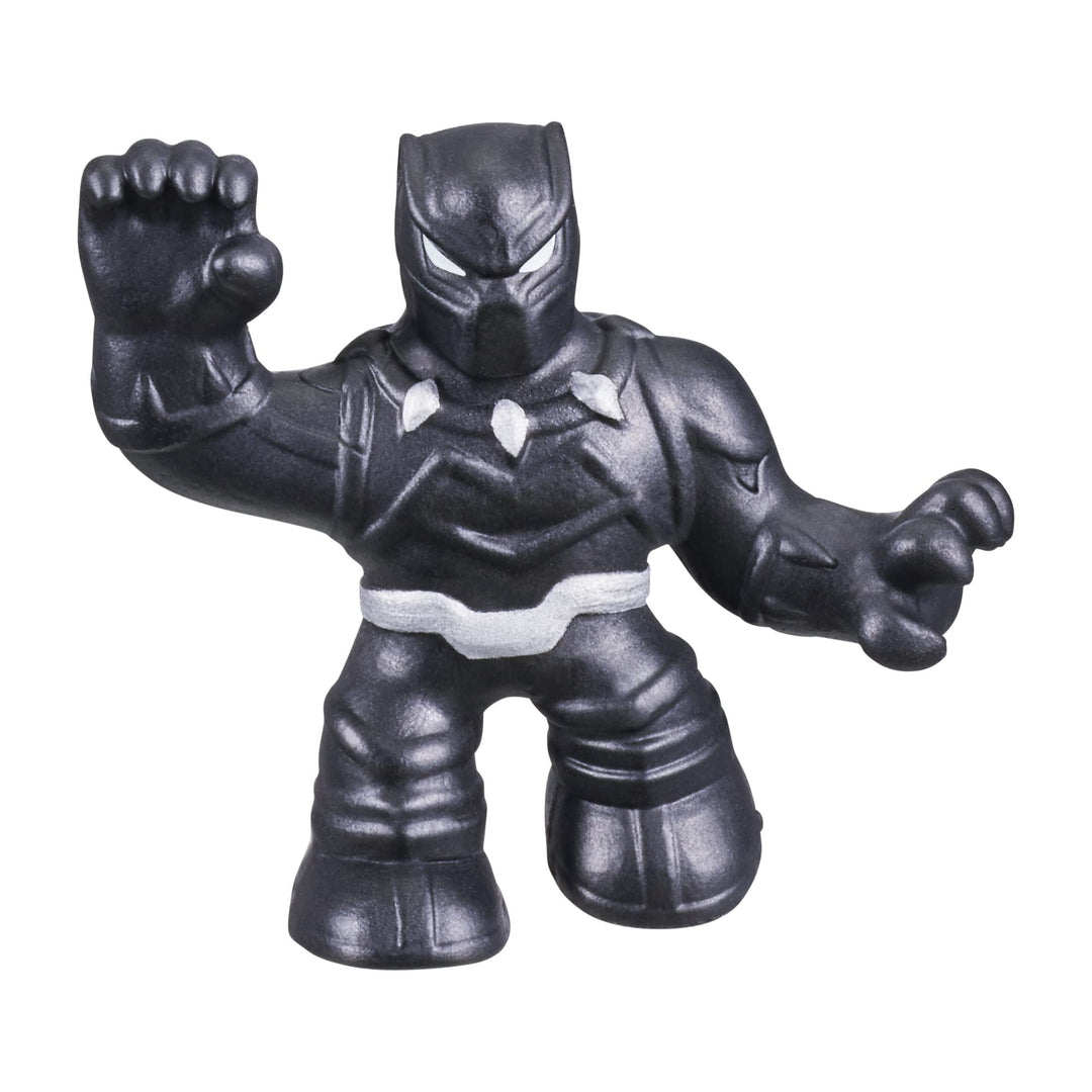 Marvel Mega Mini 6 Pack - Squishy, Stretchy, Gooey Mini Heroes - Ironman, Spider-Man, Captain America, Miles Morales, Hulk and Black Panther