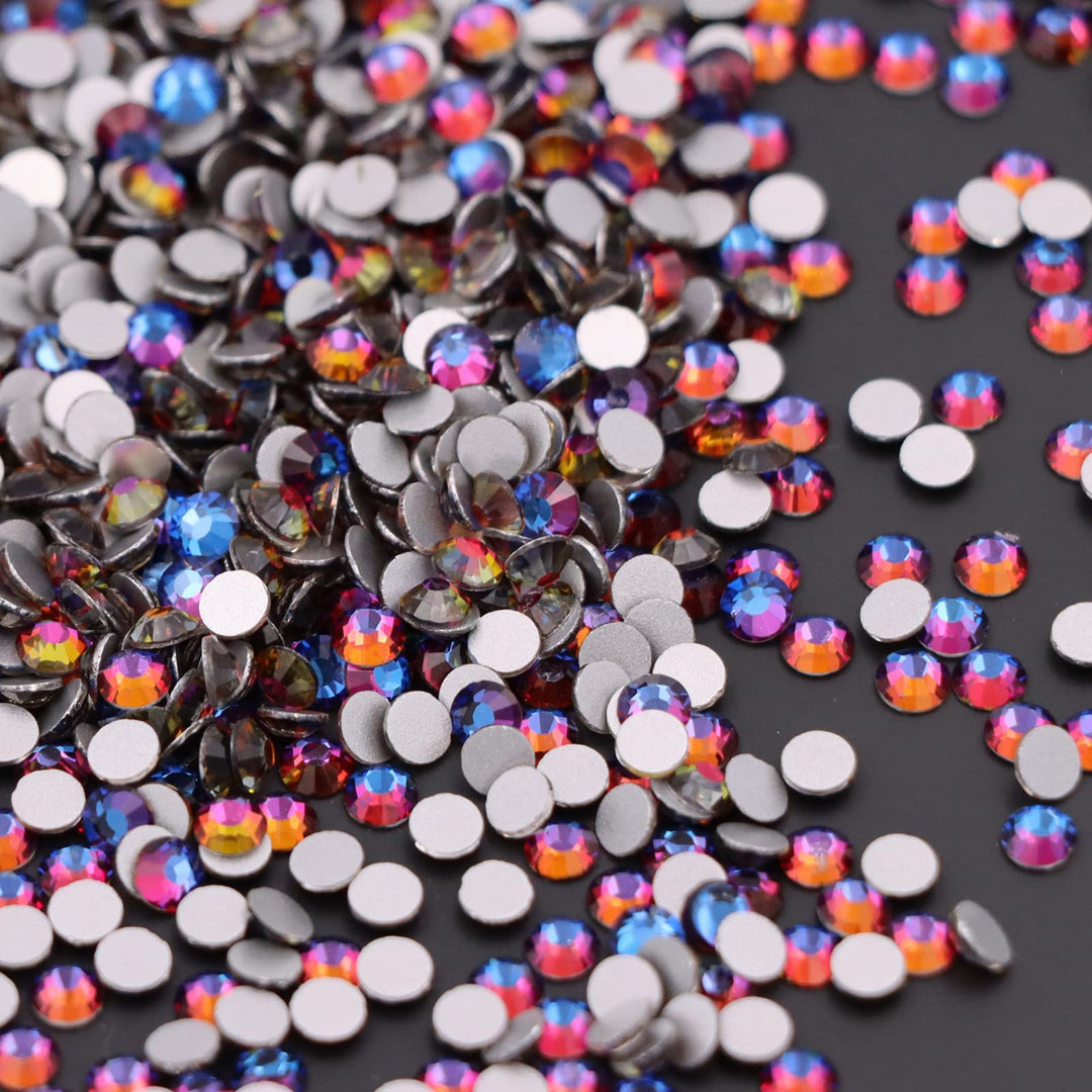 720 Pieces SS20 Flatback Rhinestones, 4.8MM Flatback Crystal Clear Rhinestones for Craft Nails Dance Costumes, Non Hotfix Rhinestones