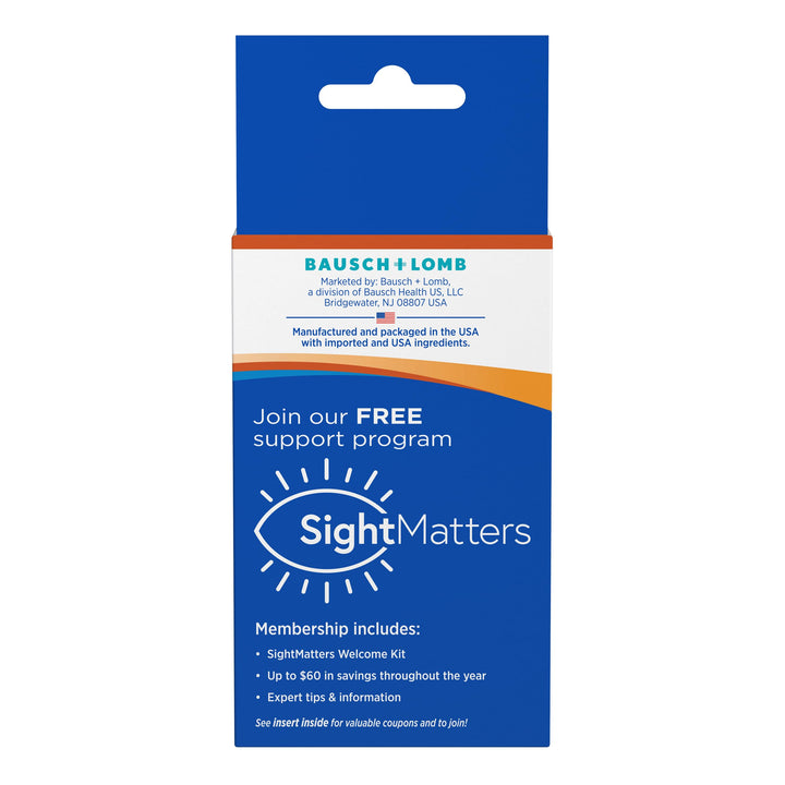 Bausch & Lomb Preservision with Lutein Eye Vitamin & Mineral Supplement, 50-Count Soft Gels