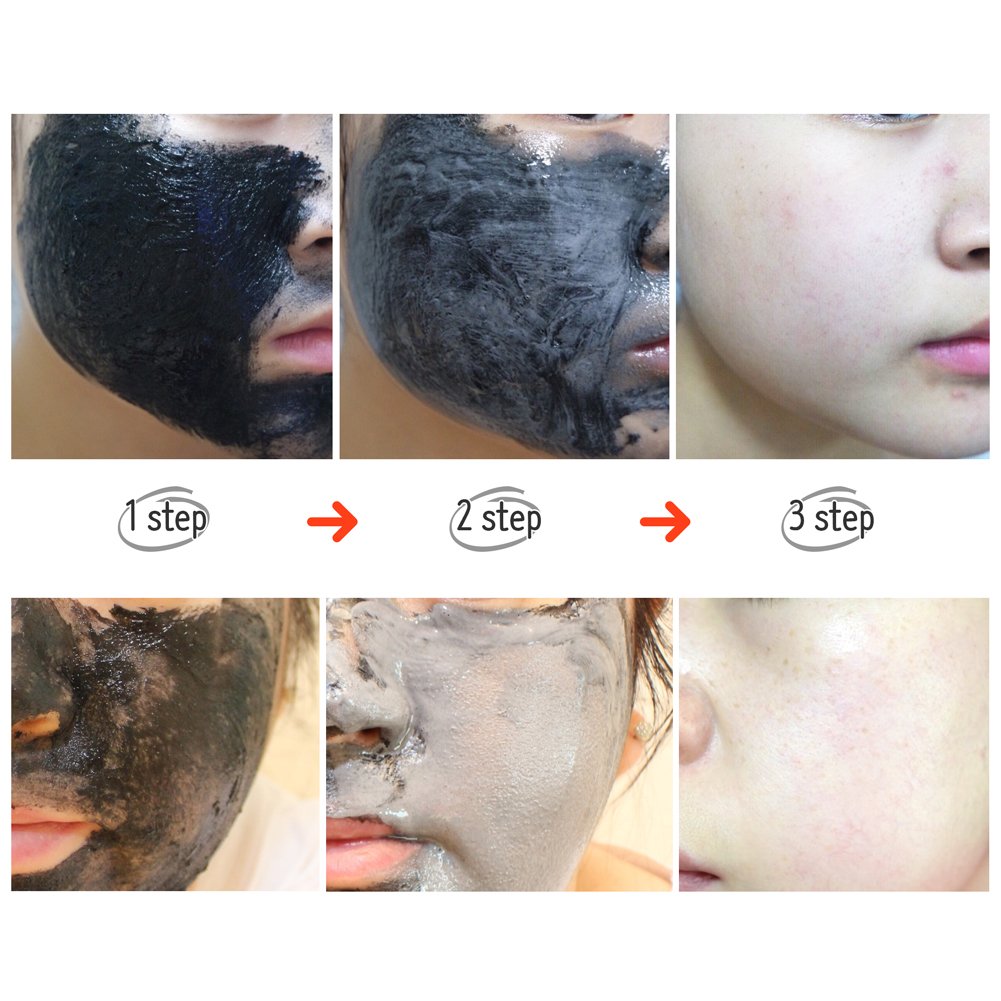 Milky Piggy Hell Pore Bubble Blackboom Charcoal...