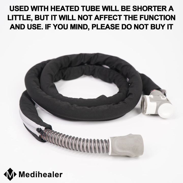 CPAP Hose Cover Tube Covers Compatible with All RSM and PR Standard or Heated Tubing-Full Length Zipper&Light Weight&Insulate-6 Foot(Pack of 1)