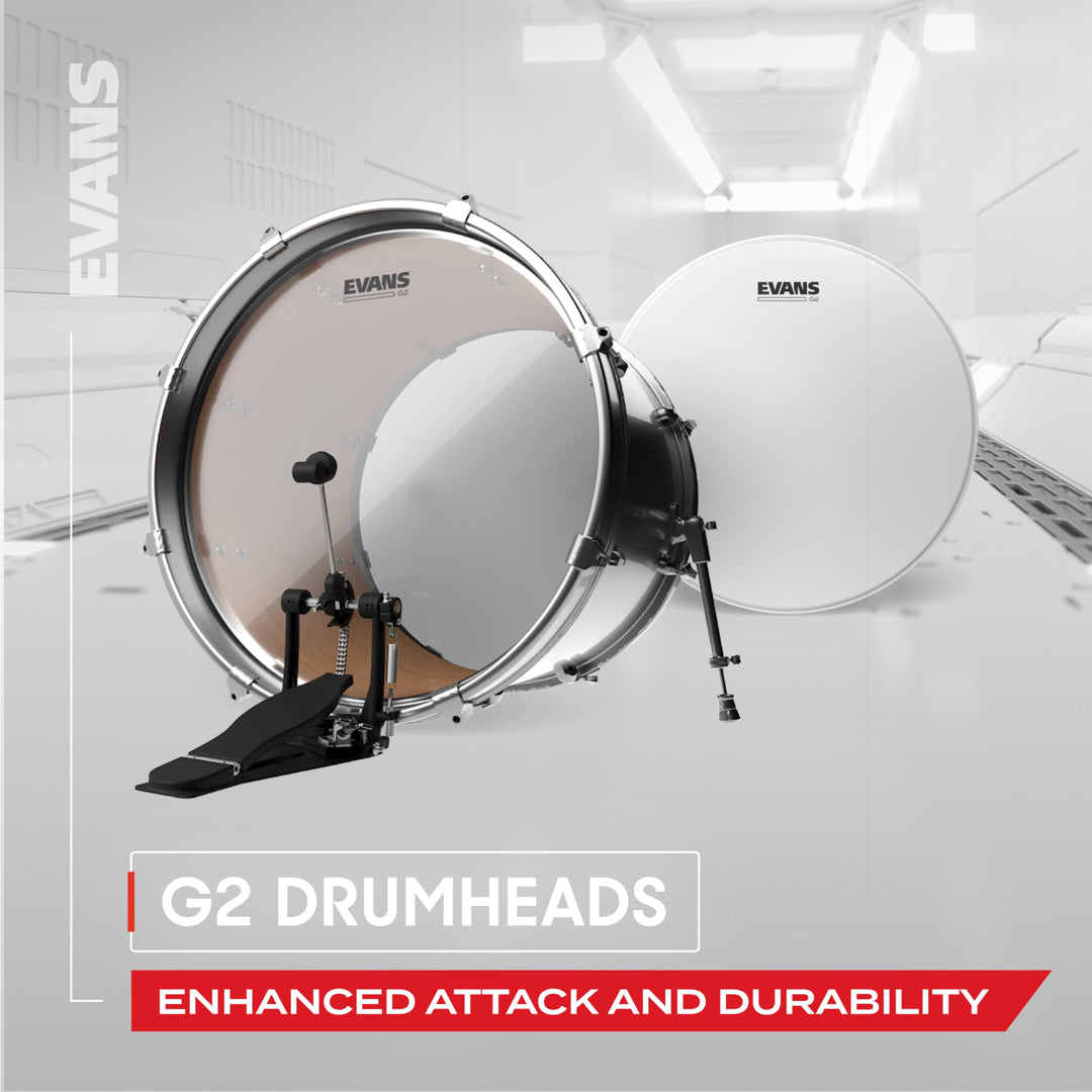 Drum Heads - G2 Coated Rock Tompack (10 inch, 12 inch, 16 inch)