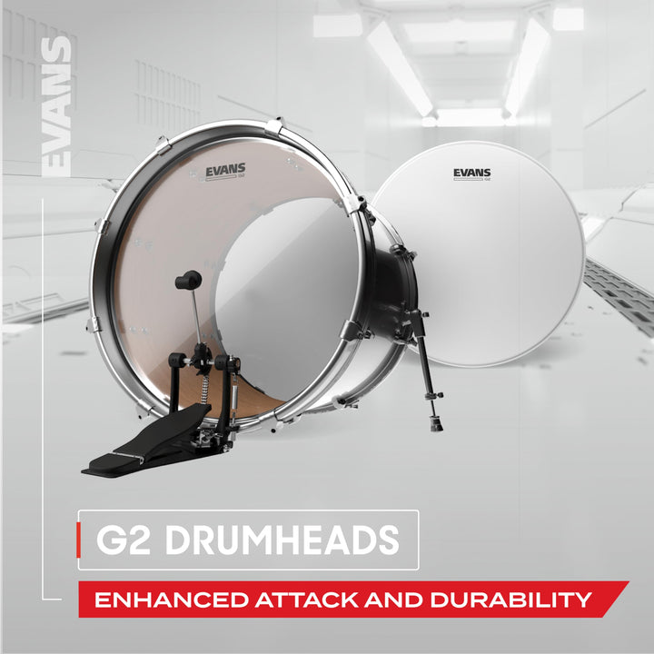 Drum Heads - G2 Coated Rock Tompack (10 inch, 12 inch, 16 inch)