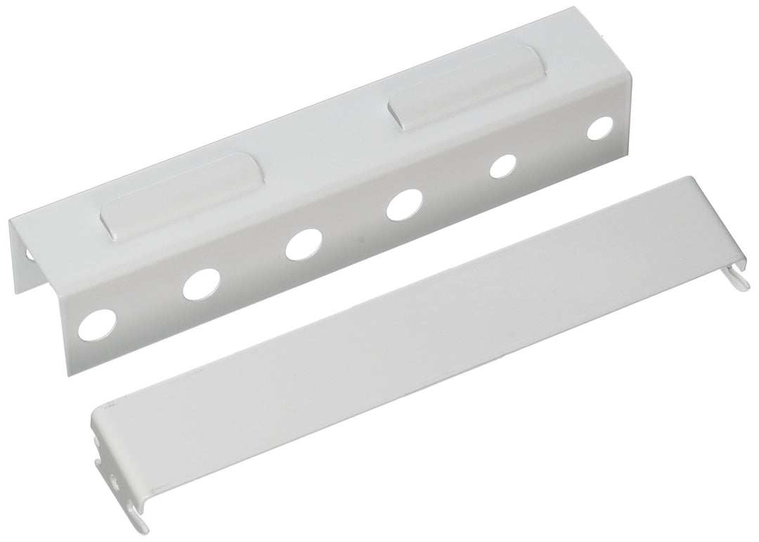 Pegboard Screwdriver Holder Bracket Slotted Metal Pegboard Accessory Pegboard and Slotted Tool Board – White