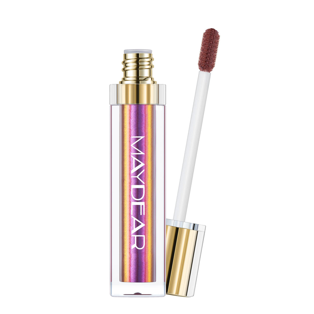 chameleon lipstickï¼Å’Long Lasting Waterproof Colourful Diamond Shimmer Lip Gloss for Women Girls Makeup kit