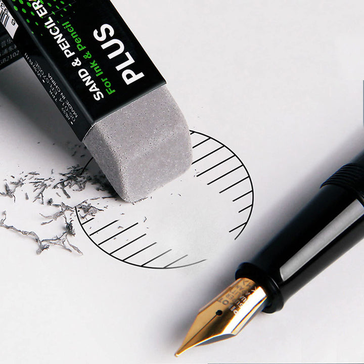 2pcs Sand Eraser School Office Stationery Correction Supplies Sand and Rubber Particles Eraser Silica Eraser Designed to Remove Colored Pencil and Ink Markings