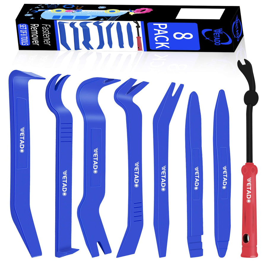 Trim Removal Tool, Car Upholstery Repair Kit, Car Door Audio Panel Trim Removal Set, Auto Clip Pliers 8PCS