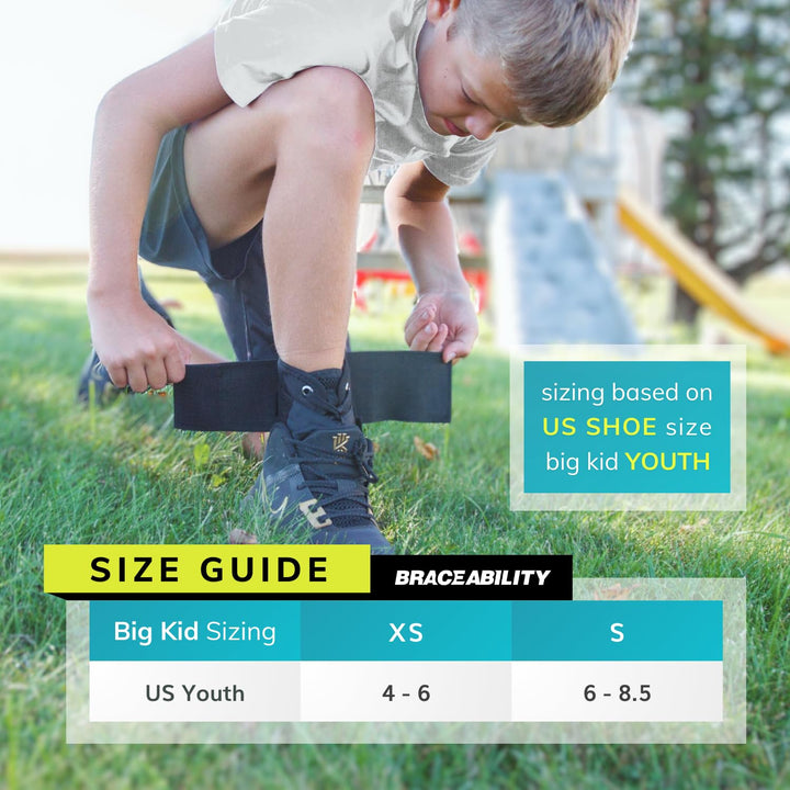 Pediatric Lace-Up Ankle Support for Kids