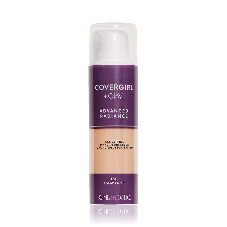 Advanced Radiance Age Defying Foundation Makeup Creamy Beige, 1 oz