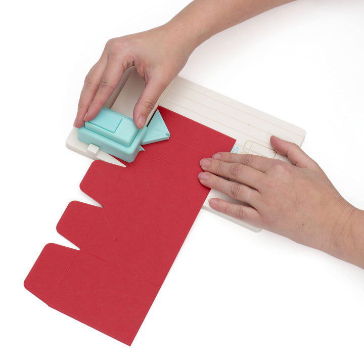 Gift Bag Punch Board, Punches Papers Hole Punches Paper Punches Paper Craft Supplies Punches for Crafting Paper Punches for Card Making Punch and Score Board