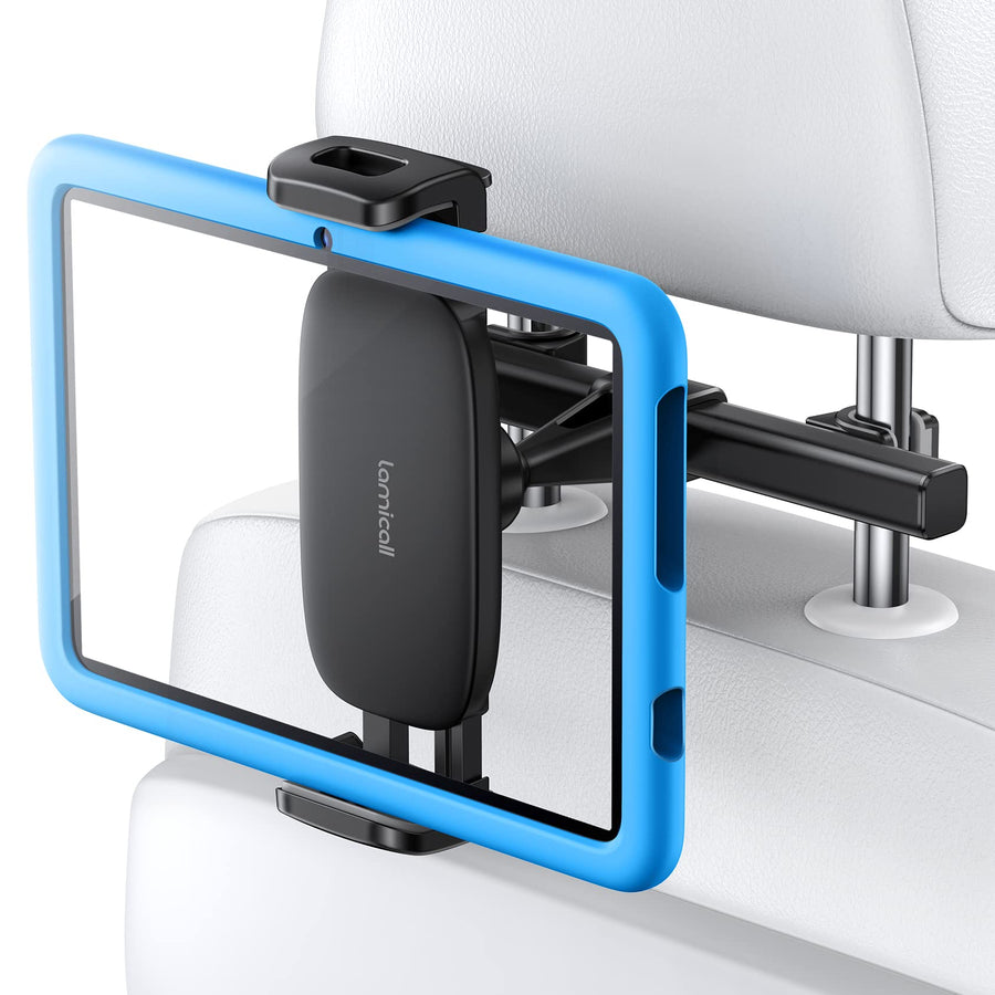 Car Tablet Mount, Headrest Tablet Holder - Car Back Seat Travel Tablet Stand for Kids, Compatible with iPad Pro Air Mini, Galaxy Tab, Fire HD, 4.7-13 Cell Phone, Tablets and Devices