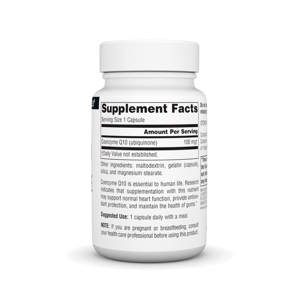 Coenzyme Q10 Antioxidant Support 100 mg for Heart, Brain, Immunity, & Liver Support - 60 Capsules