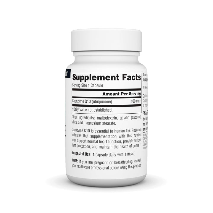 Coenzyme Q10 Antioxidant Support 100 mg for Heart, Brain, Immunity, & Liver Support - 60 Capsules