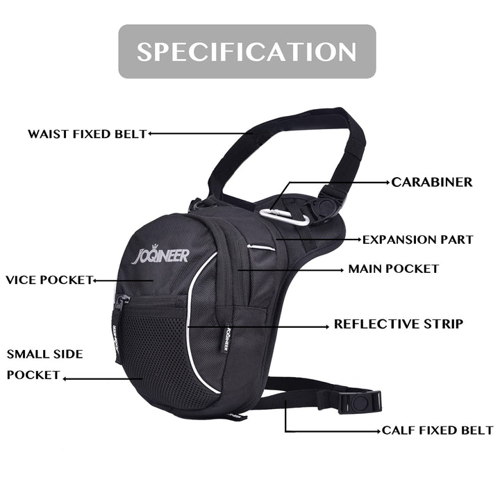 Hip bag leg bag Waist pack Thigh bag Drop leg Bag Tactical Military Riding Motorcycle bag Outdoor Bike Cycling Multi-purpose Messenger Shoulder Bag