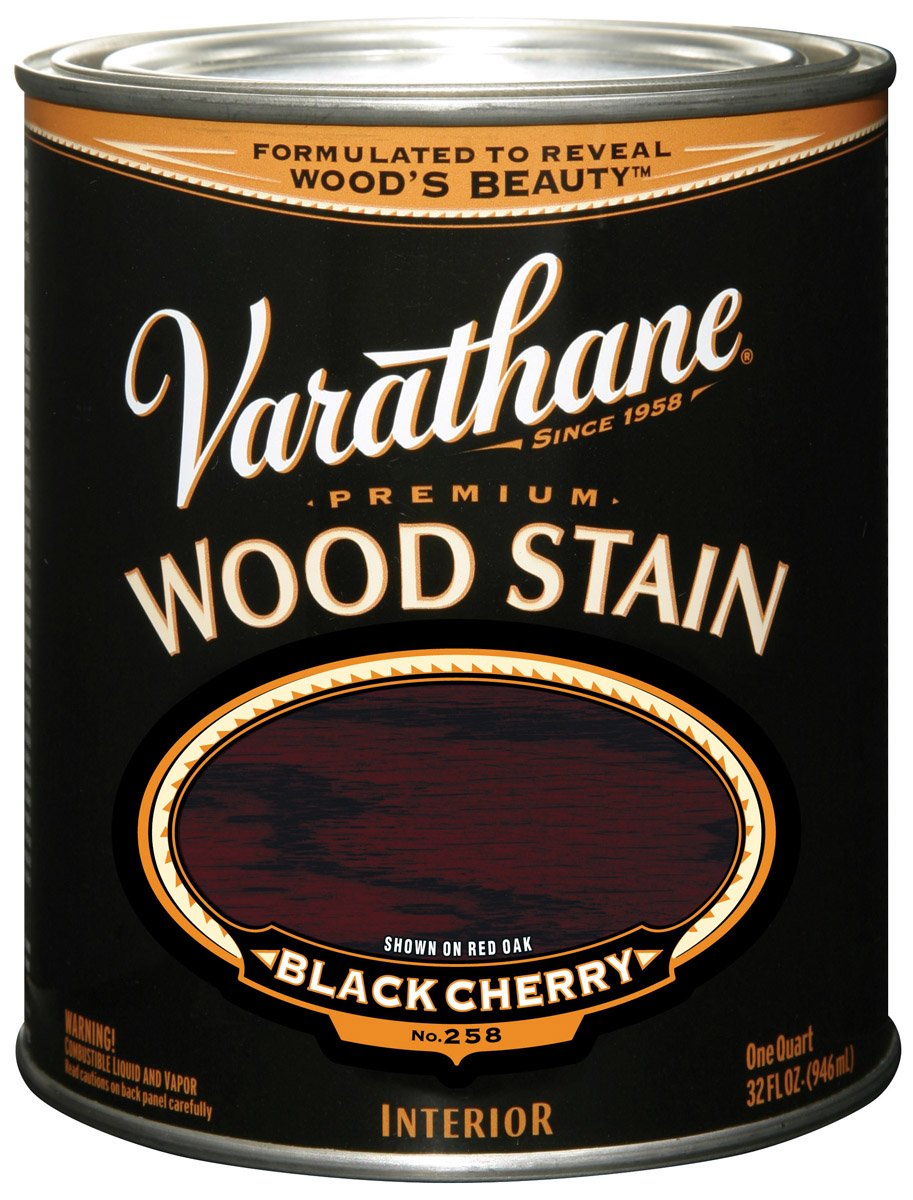 Varathane 1/2 pt Rust-Oleum 241413 Black Cherry Varathane Oil-Based Interior Wood Stain