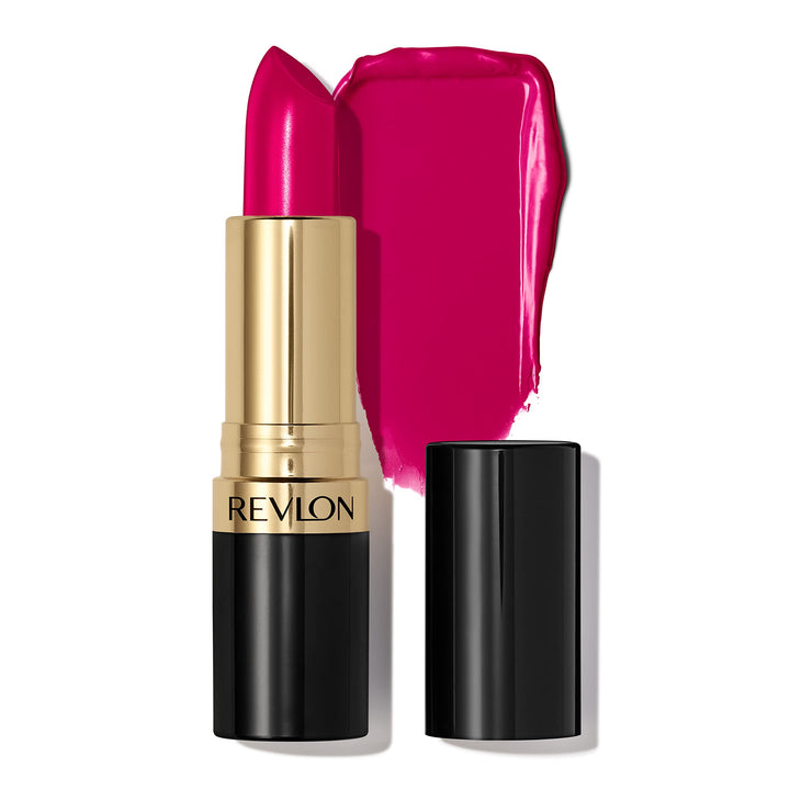 Revlon Super Lustrous Lipstick, High Impact Lipcolor with Moisturizing Creamy Formula, Infused with Vitamin E and Avocado Oil in Red / Coral, Love is On (745)