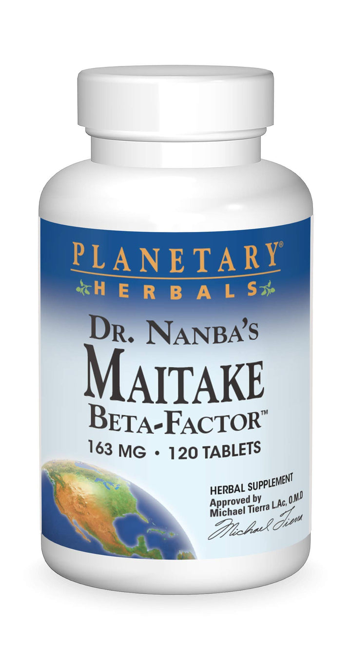 Dr. Nanba's Maitake Beta-Factor 163mg, The Only Maitake Fraction Endorsed By Dr. Nanba.