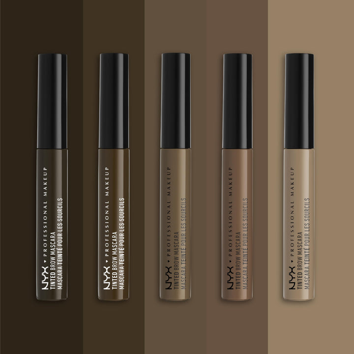 Nyx Professional Makeup Tinted Brow Mascara, Dark Brown, 6.2g