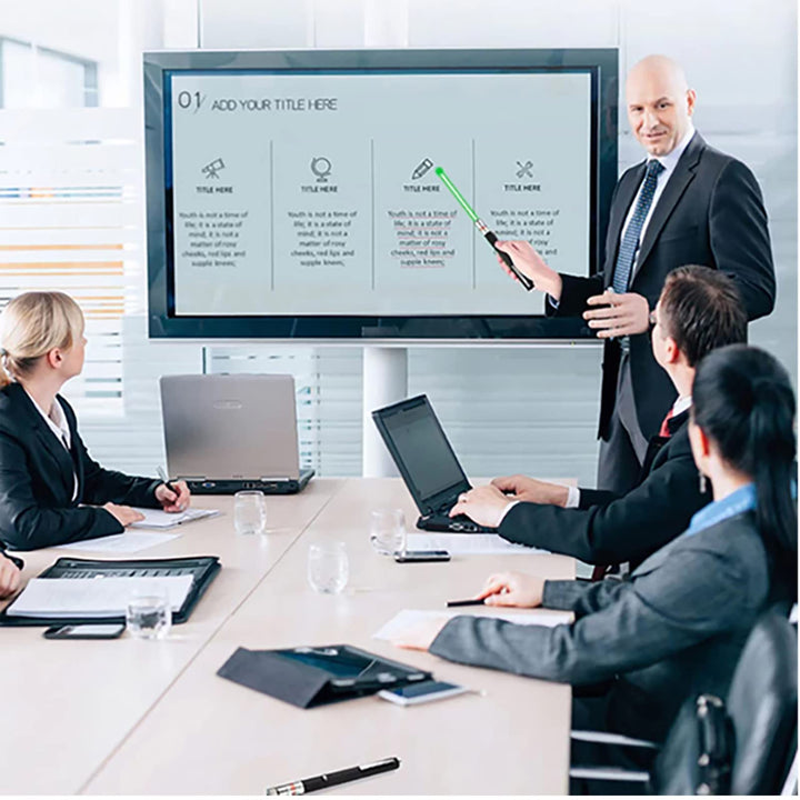 Presenter, Remote Presentation Controller, USB Charging PPT Presenter, Suitable for Training Presentations, Sand Table Presentations, and Sales Guidance