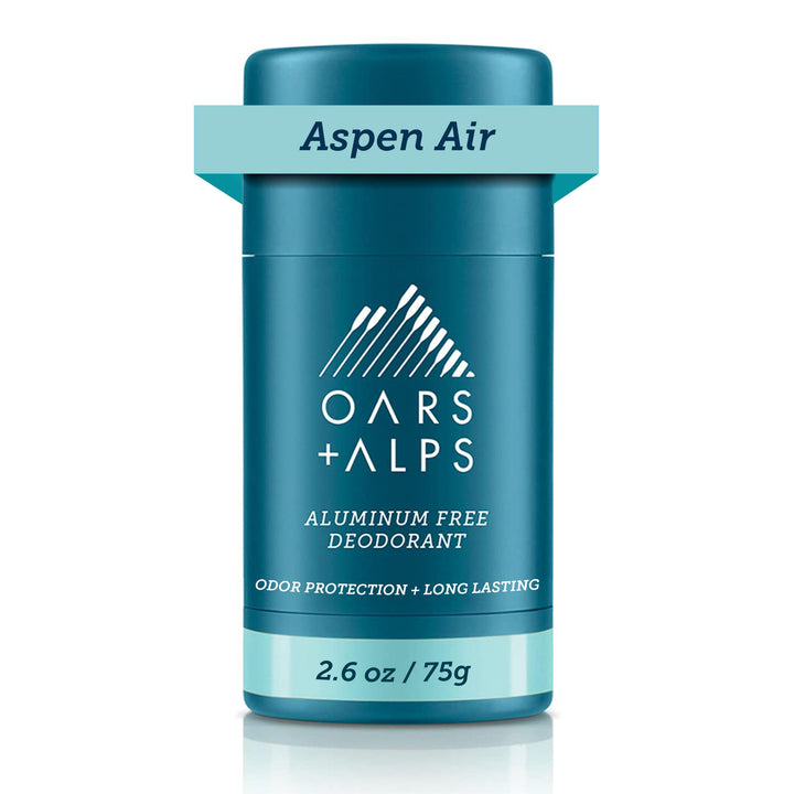 Aluminum Free Deodorant for Men and Women, Dermatologist Tested and Made with Clean Ingredients, Travel Size, Aspen Air, 1 Pack, 2.6 Oz
