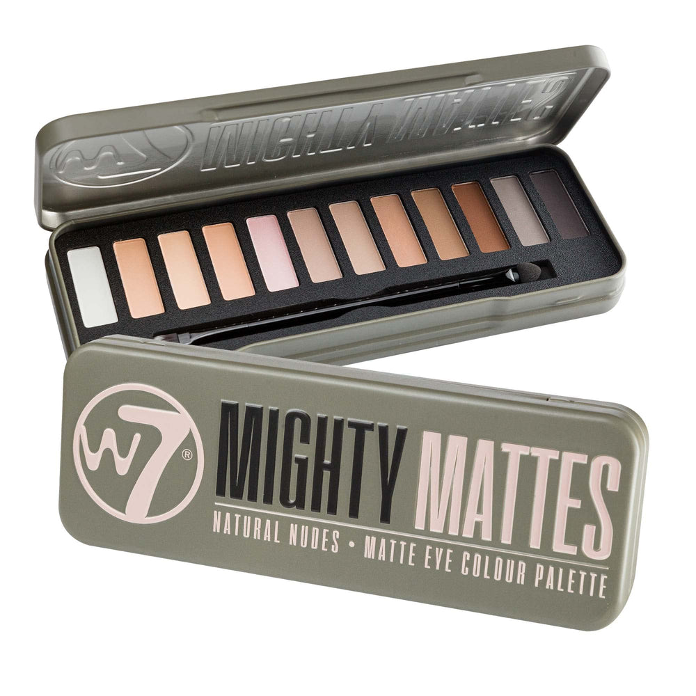 Mighty Mattes Natural Nudes Matte Eye Shadow Colour Palette