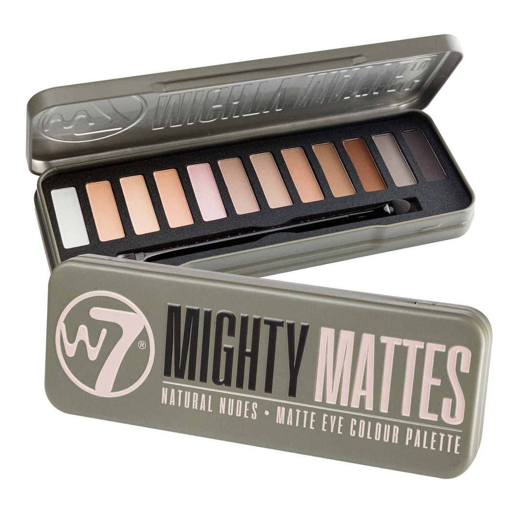 Mighty Mattes Natural Nudes Matte Eye Shadow Colour Palette