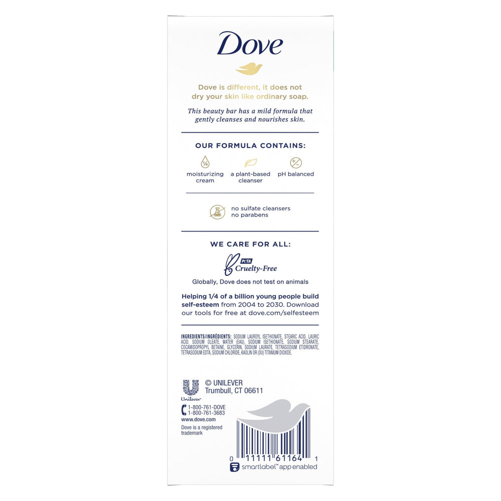 Sensitive Skin Unscented Hypo-Allergenic Beauty Bar 3.75 oz (Pack of 6)