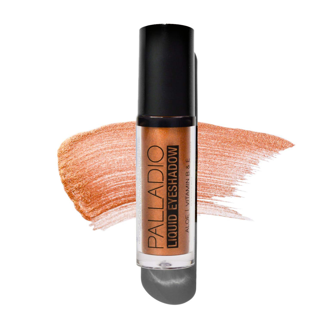 Liquid Eyeshadow, creamy shimmery formula that instantly adheres to the eyelid with flexible applicator wand for over 8 hours of smudge and crease-proof wear (Jasper)