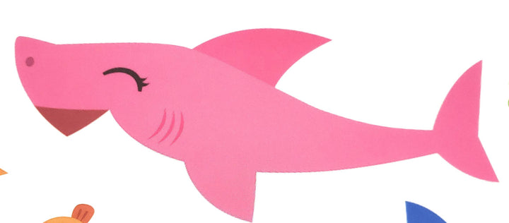 Baby Shark Wall Decals - 9 Pieces