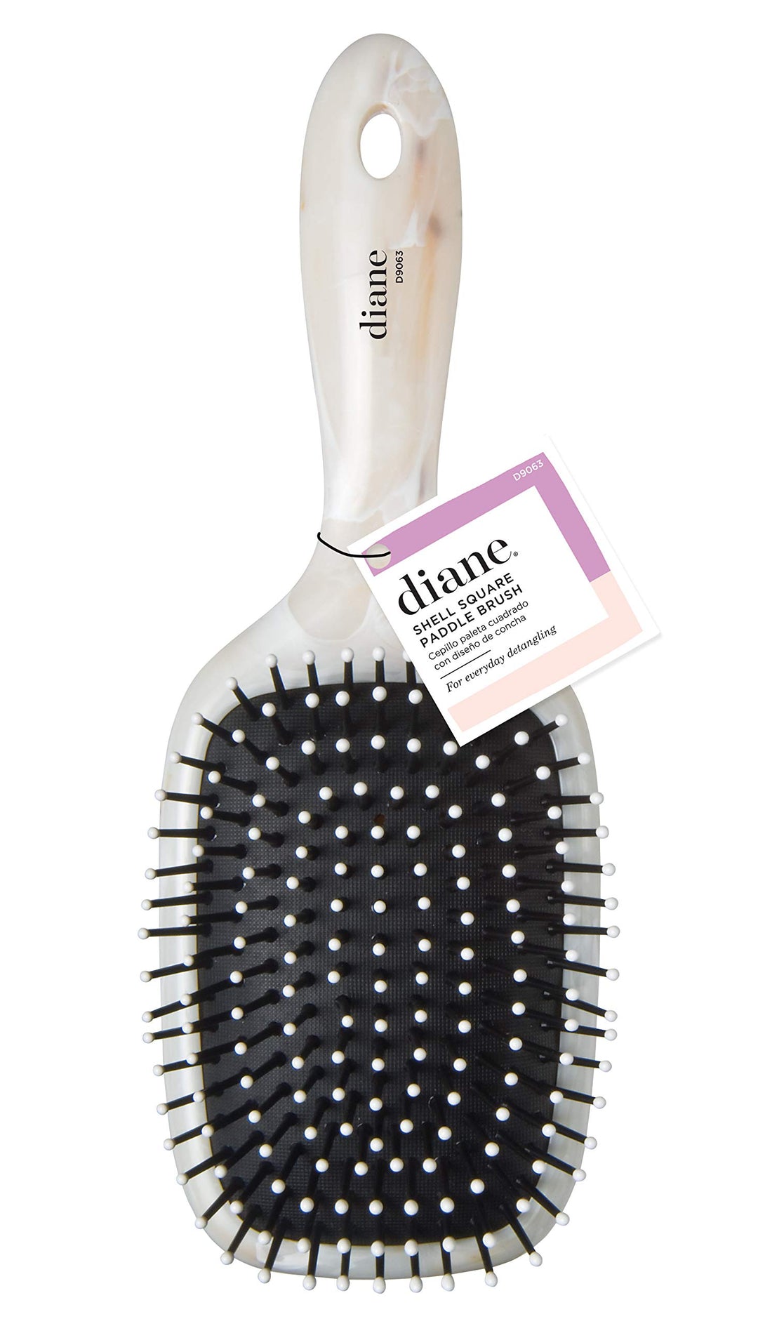 11 Row, Large Cushion Paddle Brush : Rectangular Paddle Brush