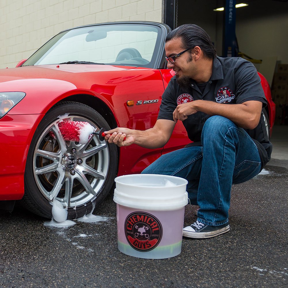 ACC608 1 Pack Red Rocket Detailing Brush