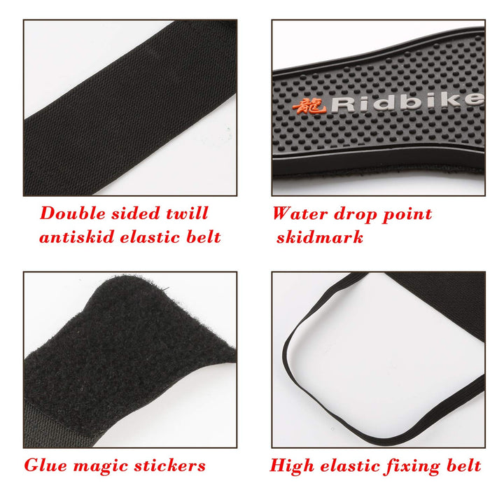 Motorcycle Shoe Protector Motorbike Shift Pad Shoe Boot Cover Protective Gear Shift Cover Motorcycle Boots Protector (Black )