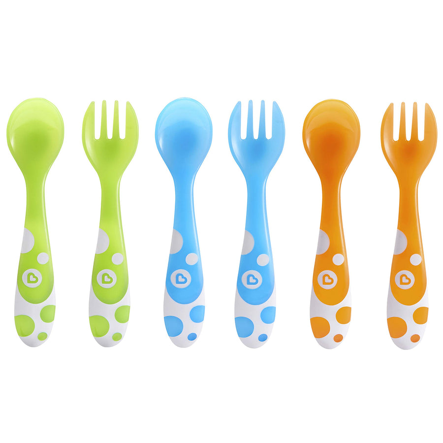 ® Multi™ Toddler Forks and Spoons, 6 Pack