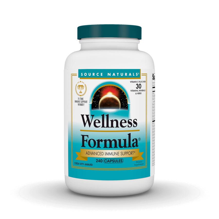 Wellness Formula Bio-Aligned Vitamins & Herbal Defense Advanced Immune Support* - Dietary Supplement & Immunity Booster - 240 Capsules