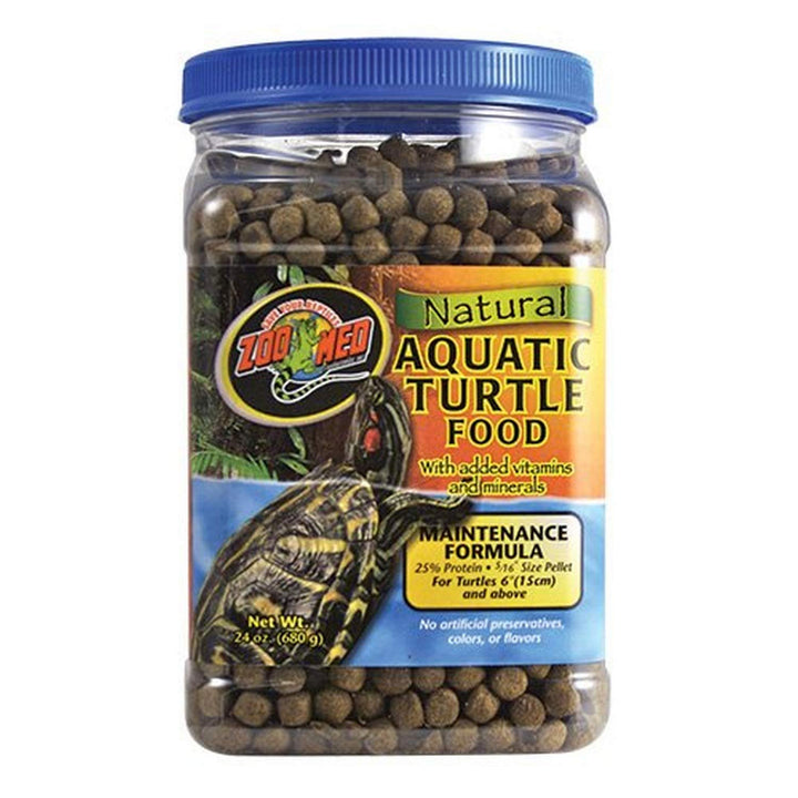 Natural Aquatic Turtle Food, Maintenance Formula, 24-Ounce