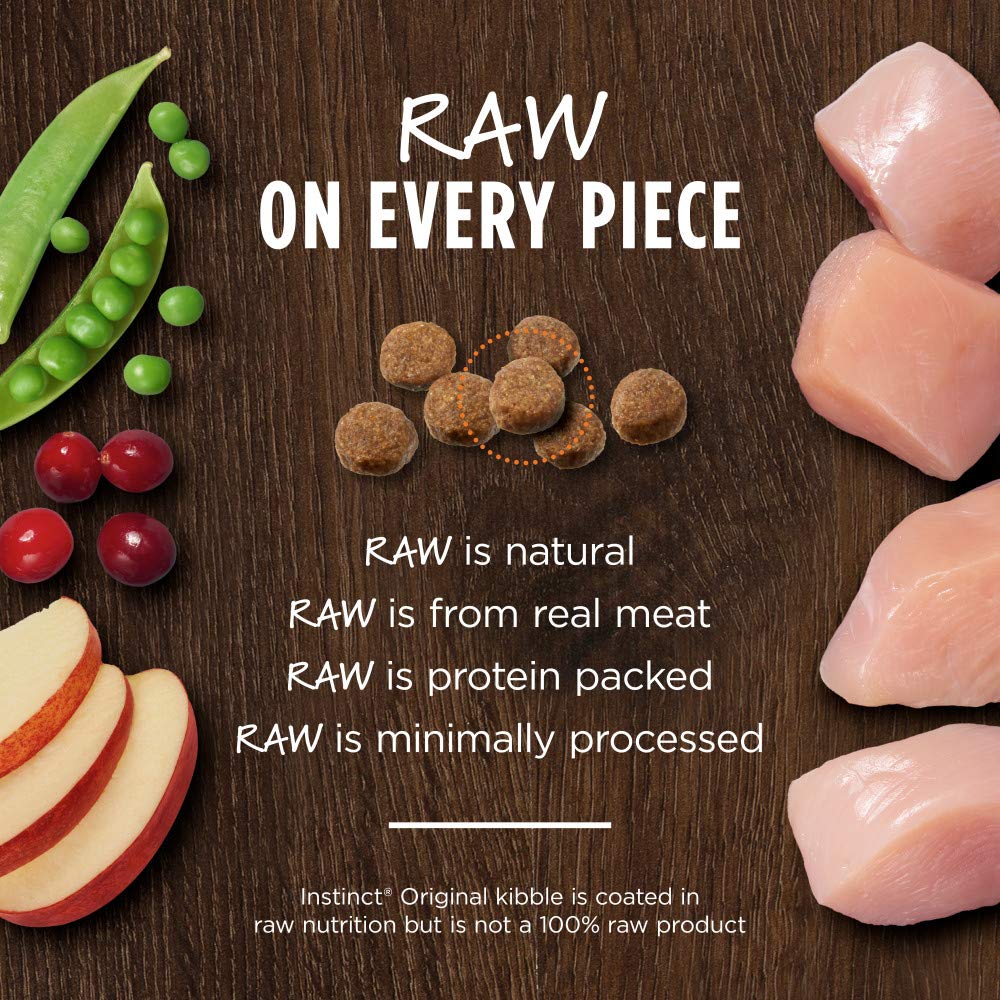 Original Dry Cat Food, Raw Coated Kibble, High Protein, Grain Free Recipe - Real Chicken, 11 lb. Bag