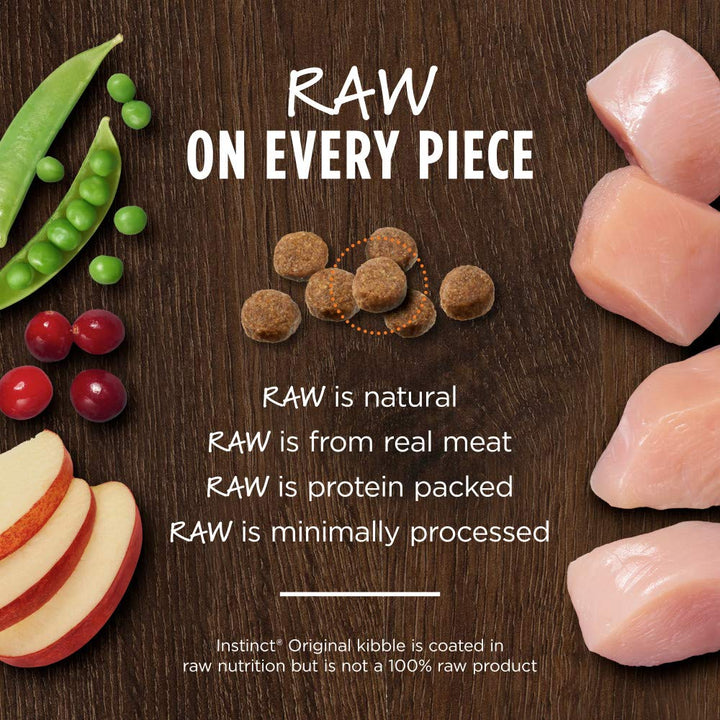 Original Dry Cat Food, Raw Coated Kibble, High Protein, Grain Free Recipe - Real Chicken, 11 lb. Bag
