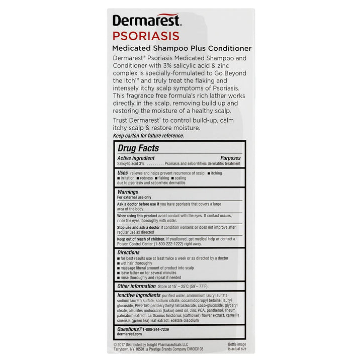 Psoriasis Shampoo and Conditioner, 8 Ounces