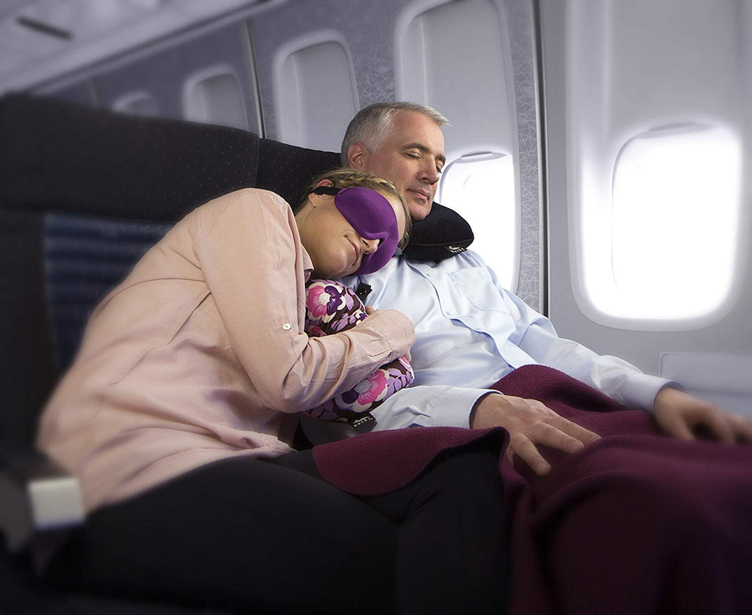 40 Blinks No Pressure Printed Eye Mask for Travel & Sleep, Nouveau, One Size