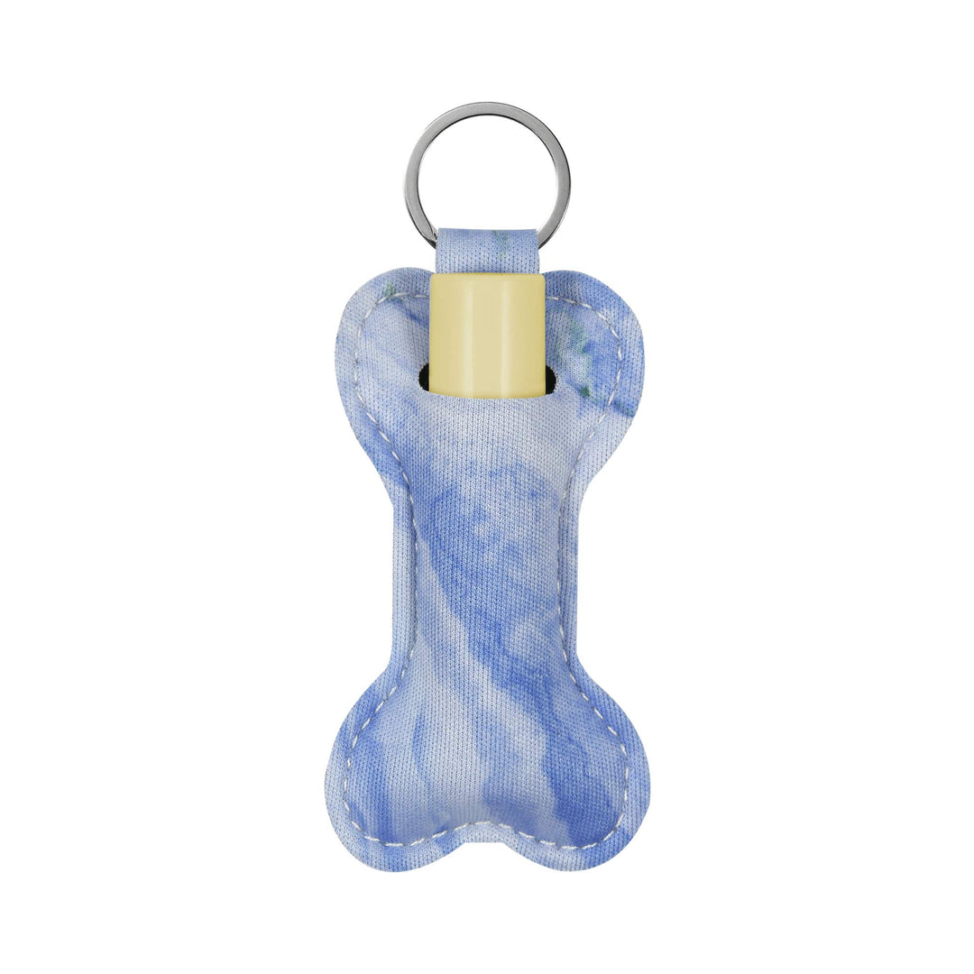 5 Pack Neoprene Chapstick Keychain Holder Lipstick Pouch Lip Balm Holder Travel Accessories (Marble Pattern) : Marble Pattern