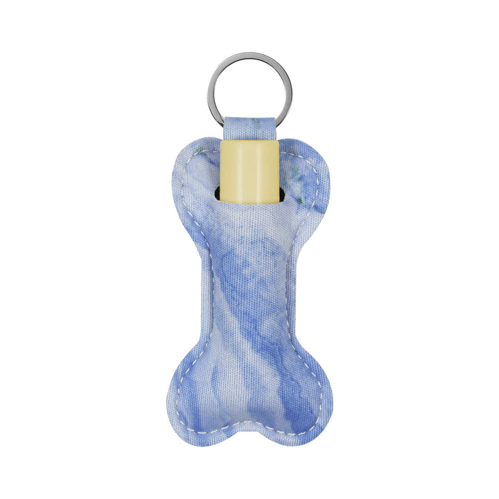 5 Pack Neoprene Chapstick Keychain Holder Lipstick Pouch Lip Balm Holder Travel Accessories (Marble Pattern) : Marble Pattern