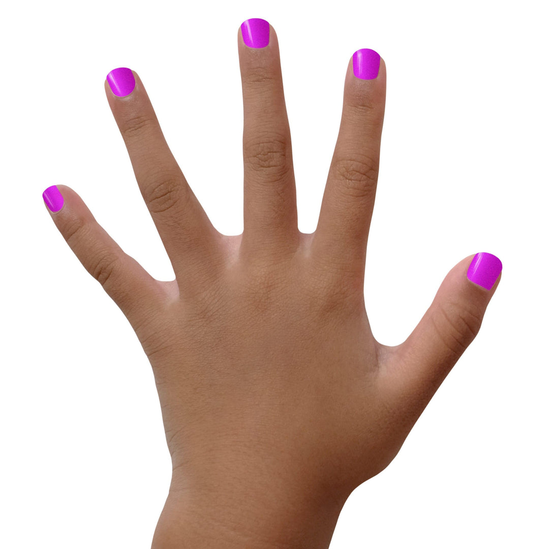 | 100% Non-Toxic Girls Nail Polish | Safe, Cruelty-free, Vegan, & Low Odor for Kids | Groovy Grape