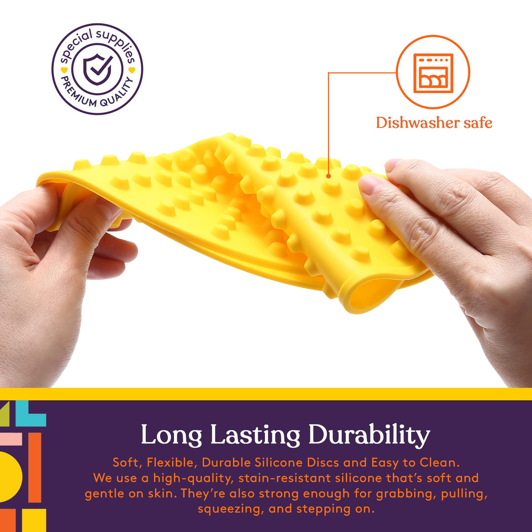 Matching Game Sensory Discs, 5 Sets, Tactile Stimulation for Kids, Supports Autistic and Processing Challenges, Calming and Stimulating Early Learning Play, Eye Mask Included