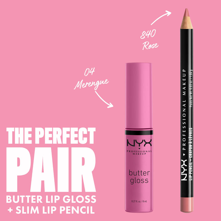 Nyx Professional Makeup Butter Lip Gloss, Merengue, 8ml