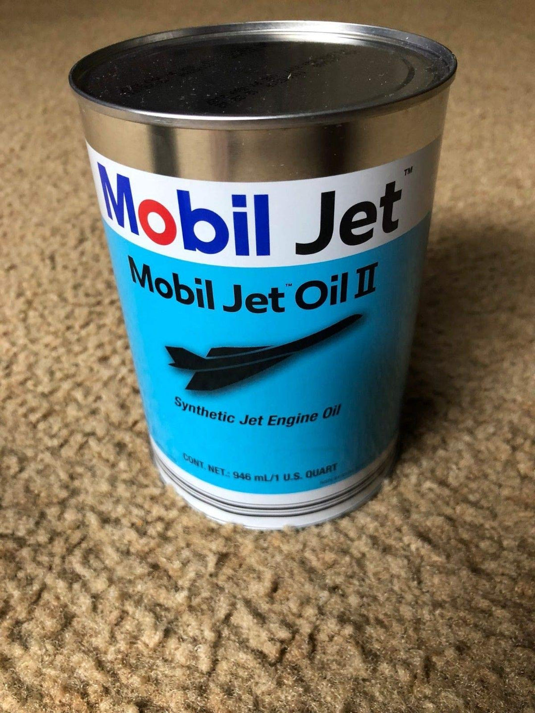 Mobil Jet Oil 2-1 Quart Can