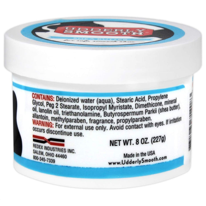 Foot Cream with Shea Butter, Lightly Scented, 8 Ounce Jar