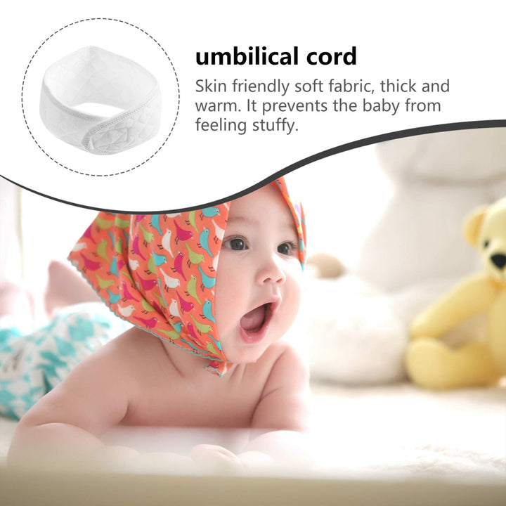 10Pcs Umbilical Belt Infant Cotton Umbilical Cord Abdominal Binder Navel Truss Support Belts for Infant Newborn