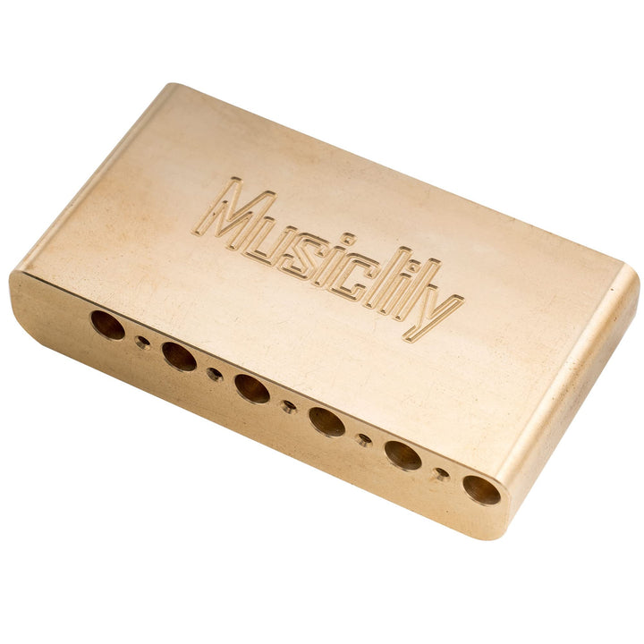 Ultra 10.5mm Full Brass 36mm Short Tremolo Block for Indonesia made Squier Bullet Strat and Strat Pack Electric Guitar